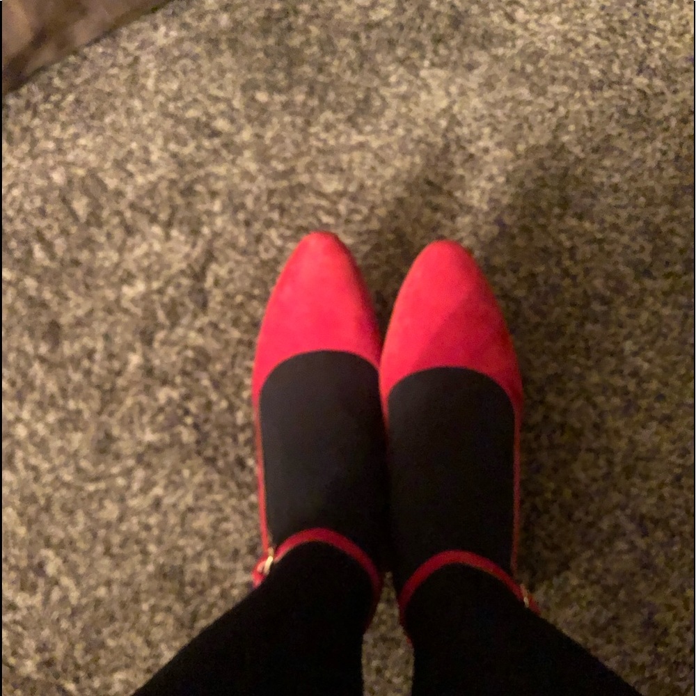 Red Suede Shoes GUC